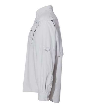 Photo of Men's PFG Bahama™ II Long Sleeve Shirt - Columbia - Cool Grey - view 1