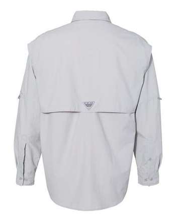 Photo of Men's PFG Bahama™ II Long Sleeve Shirt - Columbia - Cool Grey - view 2