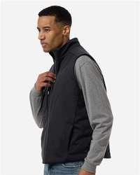 Photo of Unisex Techno Lite Flat-Fill Insulated Vest - CORE365 - Black - view 5
