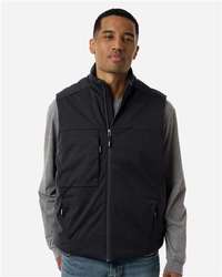 Photo of Unisex Techno Lite Flat-Fill Insulated Vest - CORE365 - Black - view 6