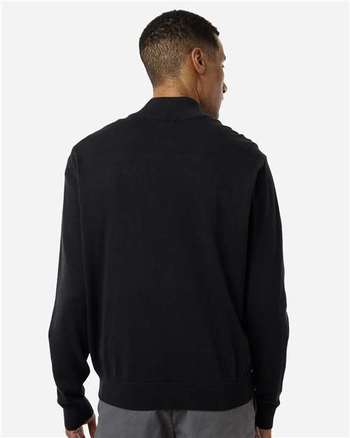 Photo de Men's New Classics Quarter-Zip Sweater - Devon & Jones - Noir - vue 4