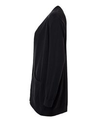 Photo de Cardigan ouvert classique pour femmes - Devon & Jones - Noir - vue 1