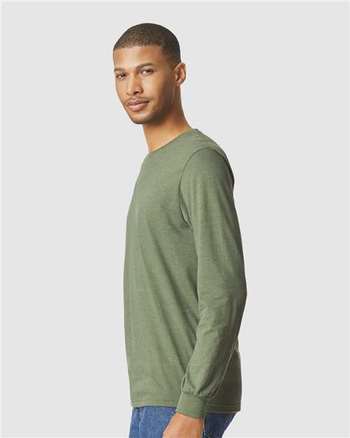 Photo de Unisex Softstyle® CVC T-shirt à manches longues - Gildan - Cactus - vue 5