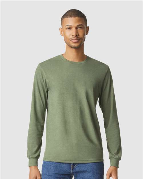 Photo de Unisex Softstyle® CVC T-shirt à manches longues - Gildan - Cactus - vue 6