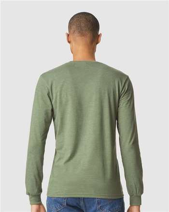 Photo de Unisex Softstyle® CVC T-shirt à manches longues - Gildan - Cactus - vue 4
