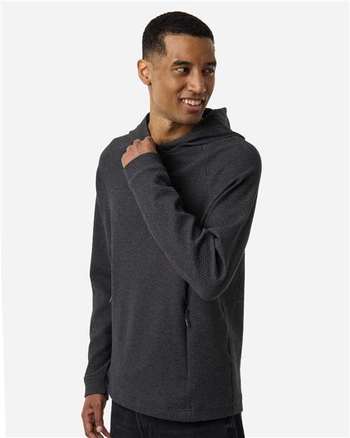 Photo of Men's Spirit Textured Hooded Pullover - North End - Black Heather - view 5
