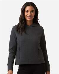 Photo of Women's Spirit Textured Hooded Pullover - North End - Black Heather - view 6
