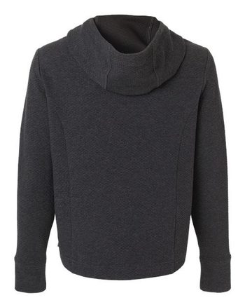 Photo of Women's Spirit Textured Hooded Pullover - North End - Black Heather - view 2