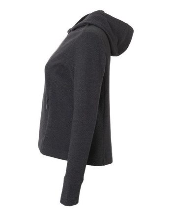 Photo of Women's Spirit Textured Hooded Pullover - North End - Black Heather - view 1