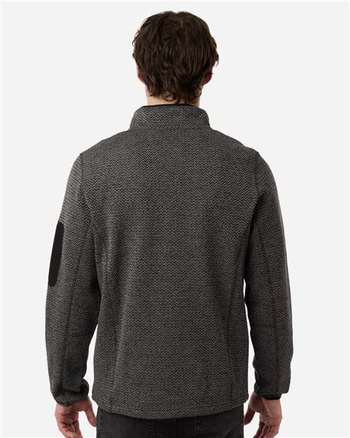Photo of Men's Jasper Full-Zip Fleece Jacket - North End - Black/ Grey - view 4