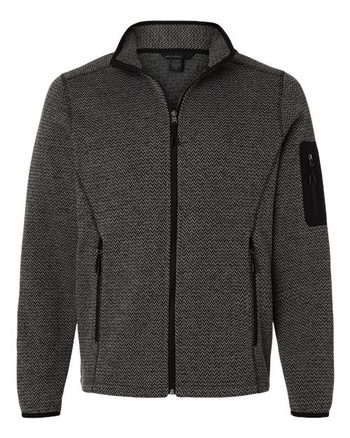 Photo of Men's Jasper Full-Zip Fleece Jacket - North End - Black/ Grey - view 3