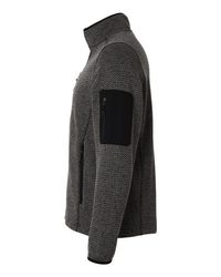 Photo of Men's Jasper Full-Zip Fleece Jacket - North End - Black/ Grey - view 1