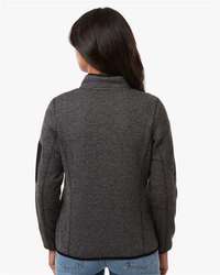 Photo of Women's Jasper Full-Zip Fleece Jacket - North End - Black/ Grey - view 4