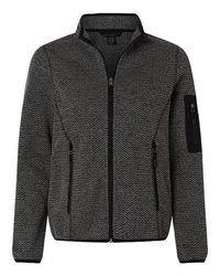 Photo of Women's Jasper Full-Zip Fleece Jacket - North End - Black/ Grey - view 3