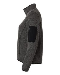 Photo of Women's Jasper Full-Zip Fleece Jacket - North End - Black/ Grey - view 1