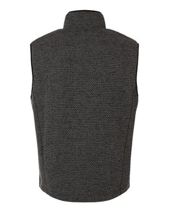 Photo of Men's Jasper Jacquard Fleece Vest - North End - Black/ Grey - view 2