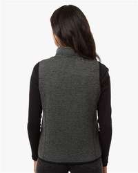 Photo of Women's Jasper Jacquard Fleece Vest - North End - Black/ Grey - view 4