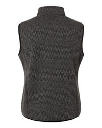 Photo of Women's Jasper Jacquard Fleece Vest - North End - Black/ Grey - view 2