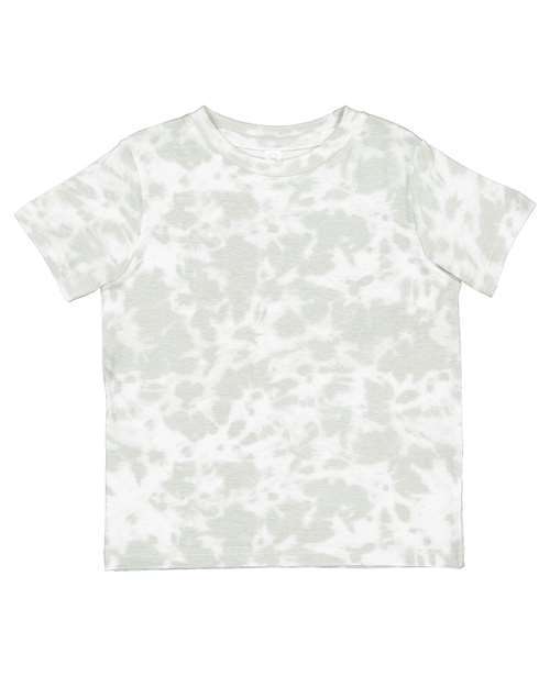 Photo of Toddler Fine Jersey Tee - Extended Colors - Rabbit Skins - Haze Tie Dye - view 2