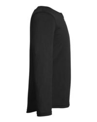 Photo of Youth Tech™ Team Long Sleeve T-Shirt - Under Armour - Black/ White - view 1