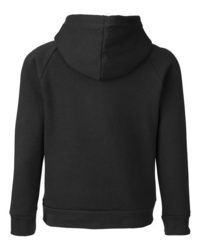 Photo de Sweat à capuche en molleton Rival pour jeunes - Under Armour - Black/ White - vue 2
