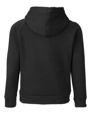Photo de Sweat à capuche en molleton Rival pour jeunes - Under Armour - Black/ White - vue 2