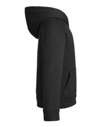 Photo de Sweat à capuche en molleton Rival pour jeunes - Under Armour - Black/ White - vue 1