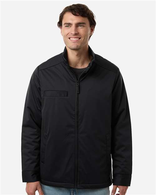 Photo de Veste Utilitaire Isolée pour Hommes - Harriton - Noir - vue 6