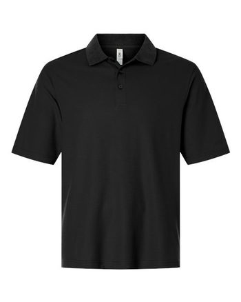 Photo of Men's Tall Resolve CVC Performance Pique Polo - CORE365 - Black - view 3