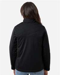 Photo de Veste utilitaire isolée Guardian pour femmes - Harriton - Noir - vue 4
