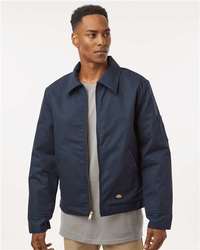Photo de Veste Eisenhower industrielle isolée unisexe - Dickies - Dark Navy - vue 6