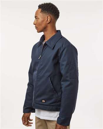 Photo de Veste Eisenhower industrielle isolée unisexe - Dickies - Dark Navy - vue 5