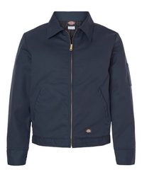 Photo de Veste Eisenhower industrielle isolée unisexe - Dickies - Dark Navy - vue 3