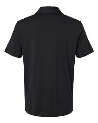 Photo de Polo à rayures texturées pour hommes - Adidas - Noir - vue 2