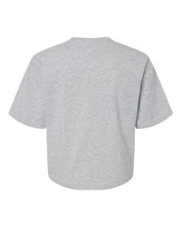 Photo of Women's Fine Jersey Boxy Tee - American Apparel - Heather Grey - view 5