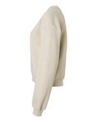 Photo de ReFlex Sweatshirt à Col Rond en Polaire pour Femmes - American Apparel - Bone - vue 1