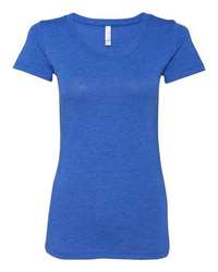 Photo of Women's Triblend Tee - BELLA + CANVAS - True Royal Triblend - view 3