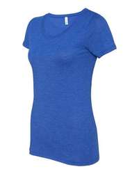 Photo of Women's Triblend Tee - BELLA + CANVAS - True Royal Triblend - view 2