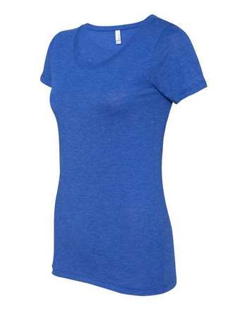 Photo of Women's Triblend Tee - BELLA + CANVAS - True Royal Triblend - view 2