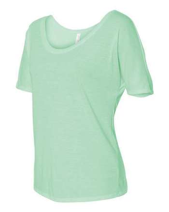 Photo de Tee-shirt ample pour femmes - BELLA + CANVAS - Mint - vue 2
