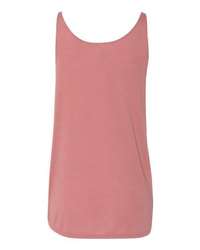 Photo of Women's Slouchy Tank - BELLA + CANVAS - Mauve - view 2