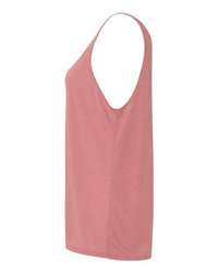 Photo of Women's Slouchy Tank - BELLA + CANVAS - Mauve - view 1