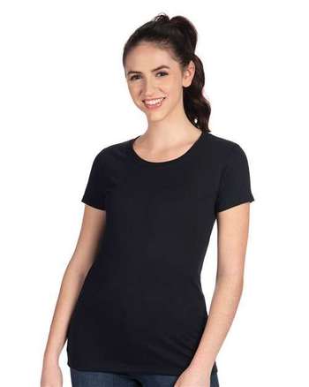 Photo de T-shirt idéal pour femme - Next Level - Noir - vue 5