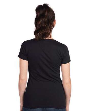 Photo de T-shirt idéal pour femme - Next Level - Noir - vue 4
