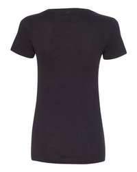 Photo de T-shirt idéal pour femmes à col en V - Next Level - Noir - vue 1