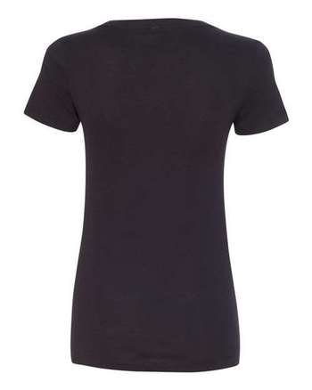 Photo de T-shirt idéal pour femmes à col en V - Next Level - Noir - vue 1