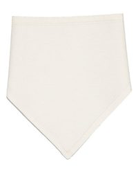 Photo of Premium Jersey Bandana Bib - Rabbit Skins - Natural/ Titanium - view 3