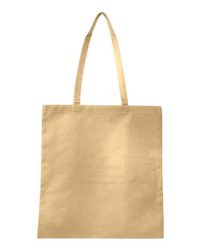 Photo of Non-Woven Tote Bag - Q-Tees - Natural - view 1
