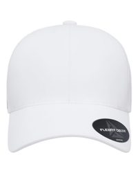 Photo de Delta® Snapback Casquette Perforée - Flexfit - White - vue 3
