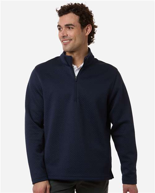 Photo of Men's Pebble Quarter-Zip Pullover - Puma Golf - Deep Navy - view 3